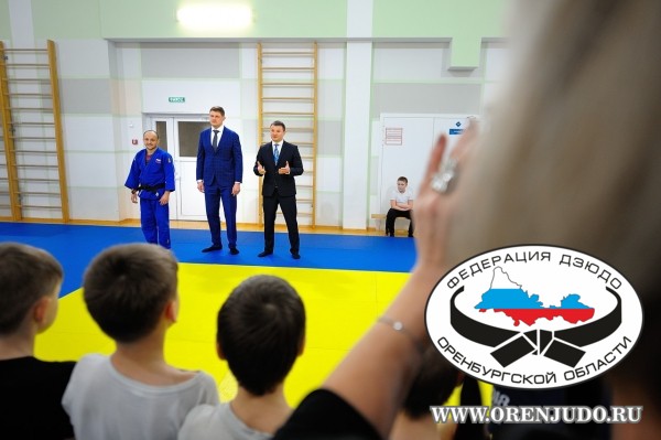 Первые тренировки в филиале Центра дзюдо.